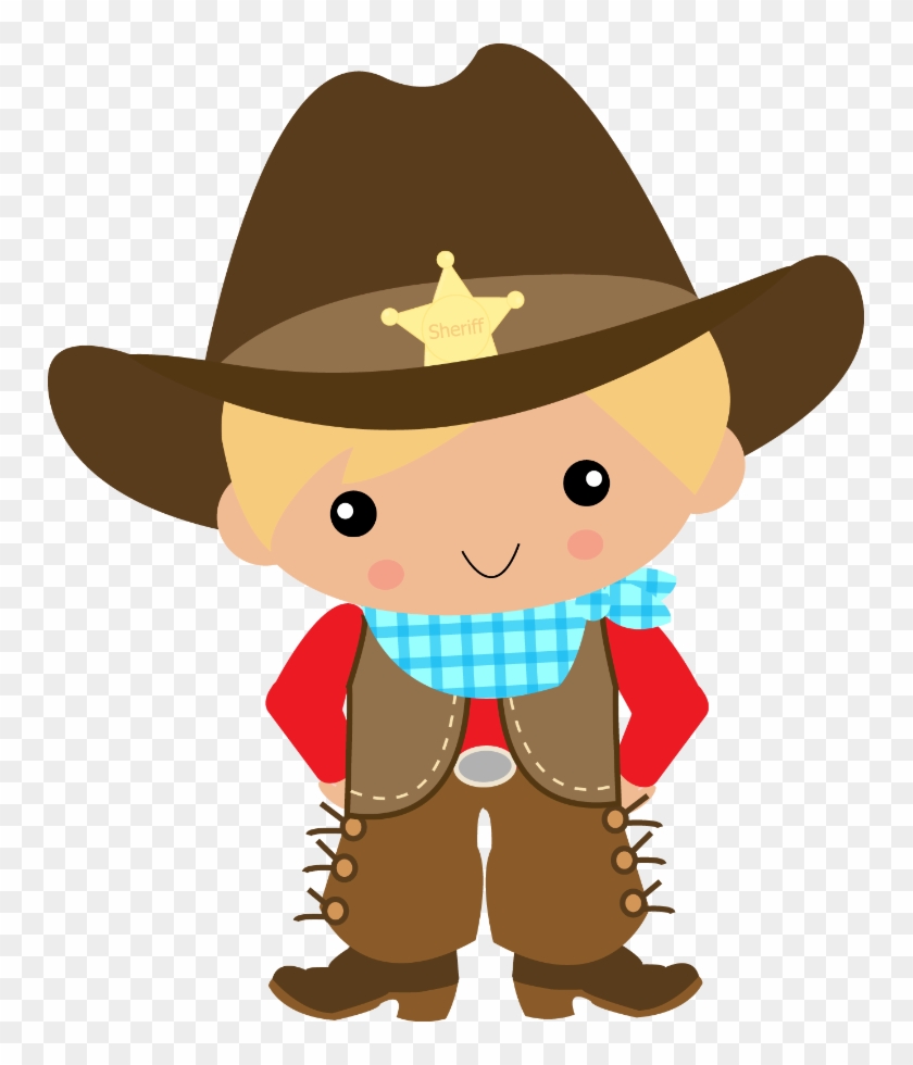 Svg Royalty Free Library Little Cowboy Clipart - Cowgirl Clipart - Png Download