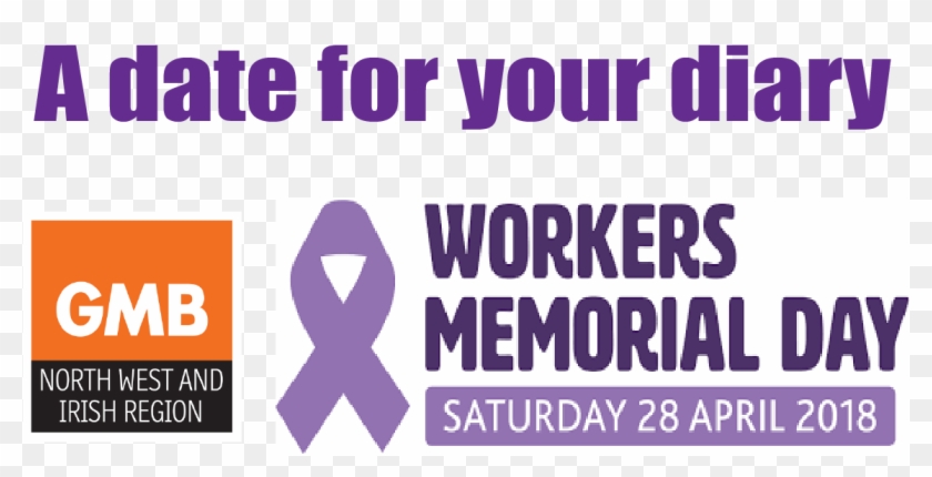 28 April 2018 Workers Memorial Day Events In The Region - Gmb Union Clipart #325377