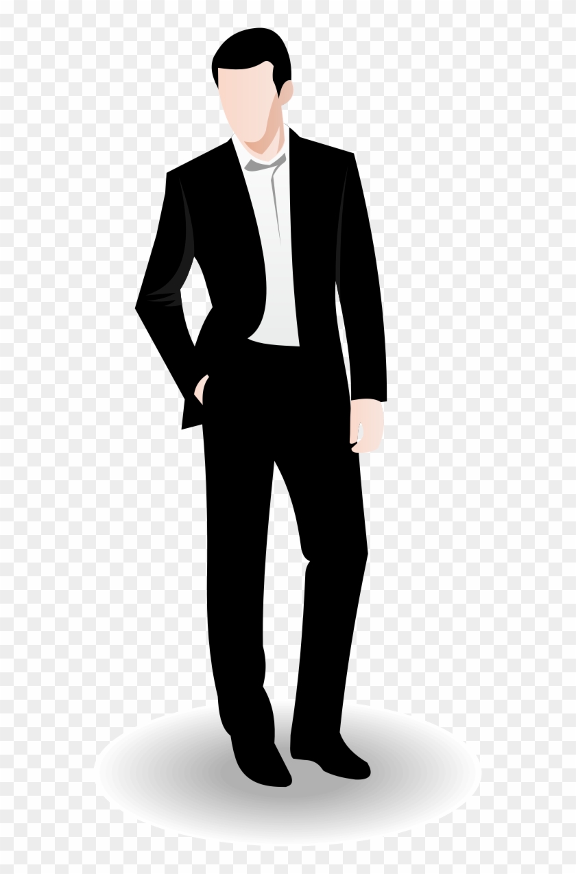 Png Business Man Clipart - Model Men Vector Png Transparent Png