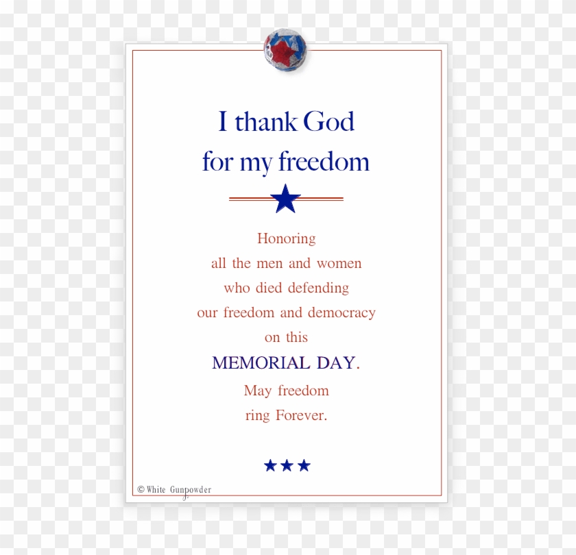 Memorial Day, Thank God - Embarrassed Cat Clipart #325421
