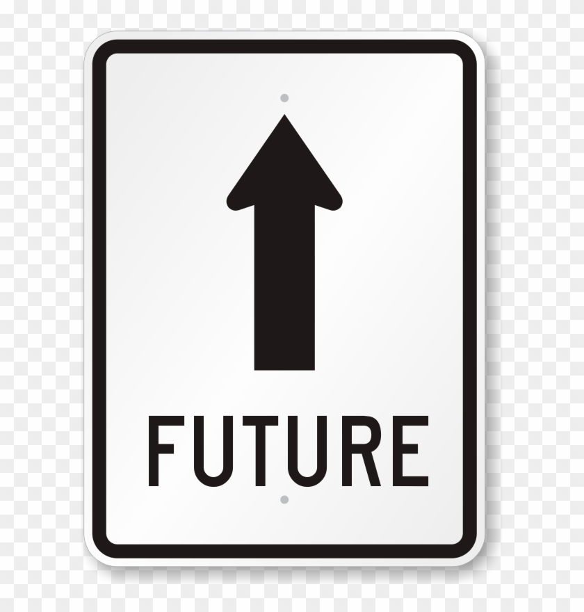 Bright Future Ahead Road Sign - Traffic Sign Clipart