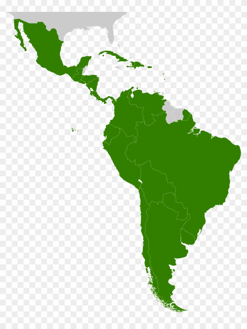 2000 X 2500 11 - Latin America Map Png Clipart #325789