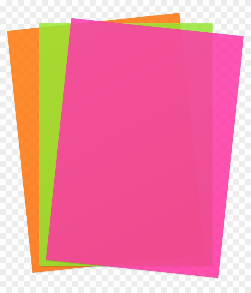 Flex Soft A Foil Neon A3 - Neon Foil Clipart #325840