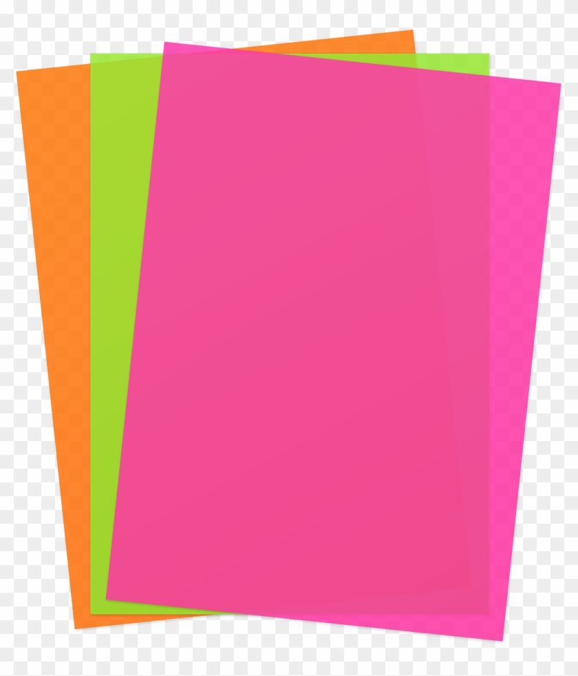 Flex Soft A Foil Neon A3 - Neon Foil Clipart
