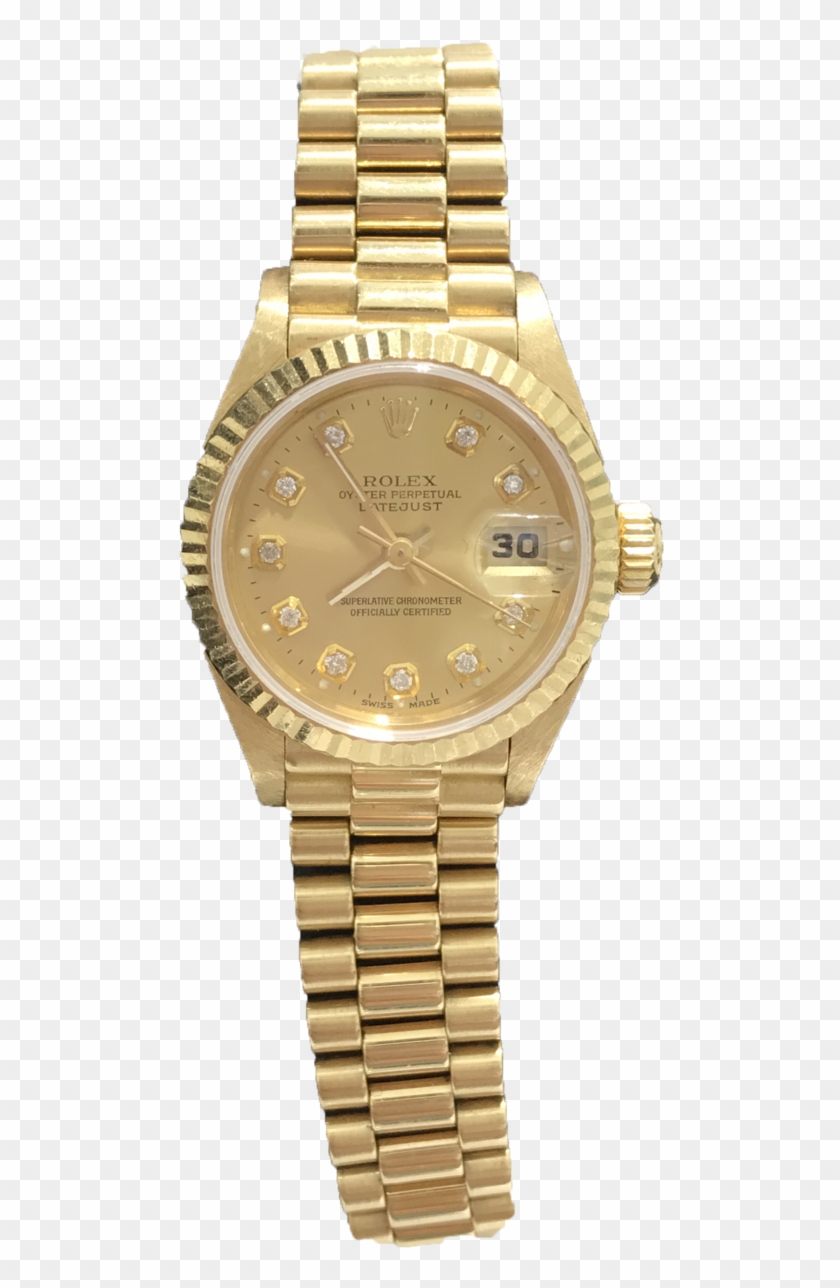 Rolex Lady-datejust With Diamond Dial Clipart #326237