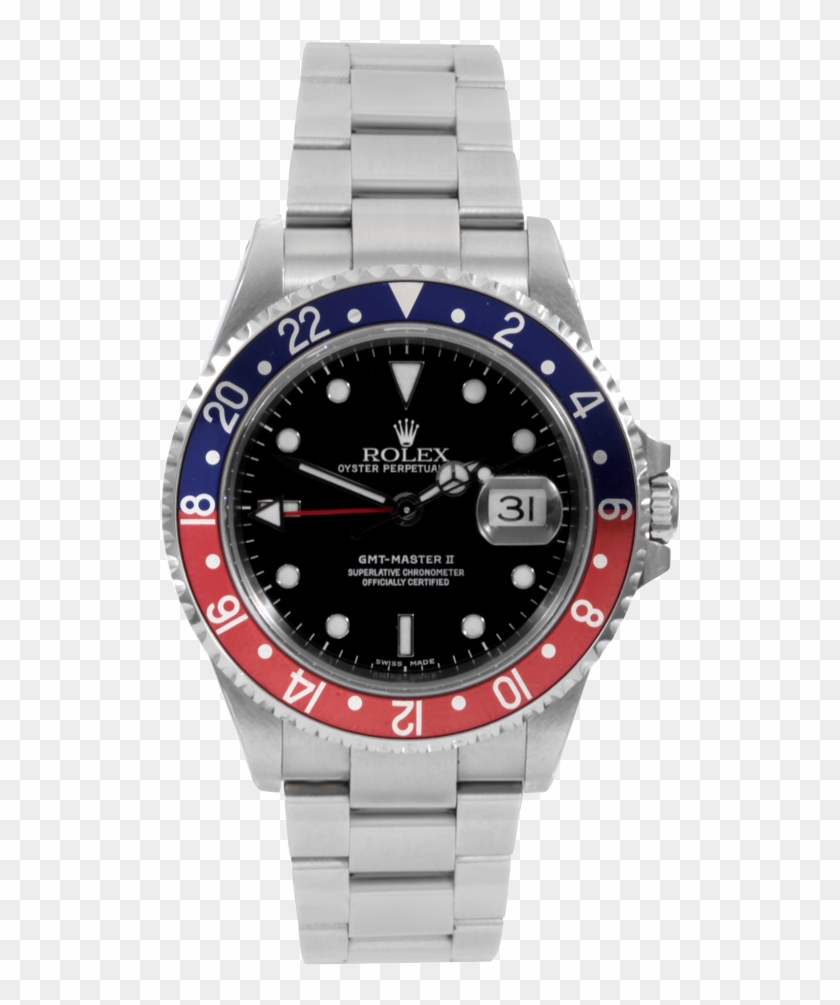 Pre-owned Rolex Mens Gmt Master Ii Watch - 2006 Rolex Gmt Master Ii Clipart #326381