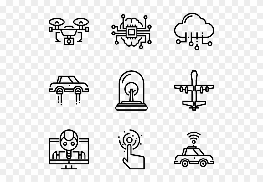 Future Technology - Laboratory Icons Clipart #326413