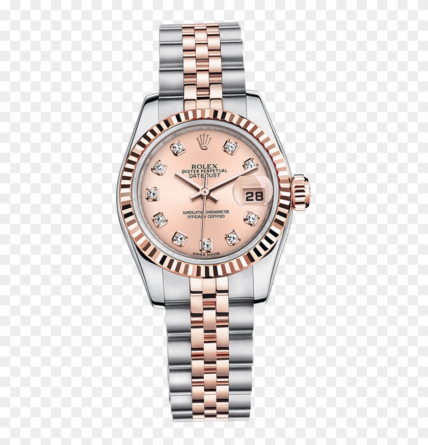 Pink Daytona Datejust Watch Rolex Watches Submariner - Ladies Rolex Watches Singapore Clipart #326434