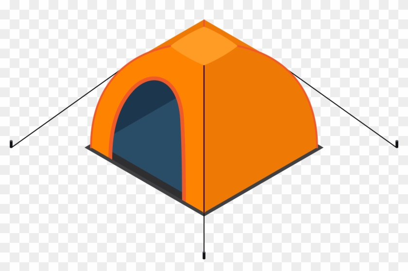 Camping Transparent Clip Art Transparent Background - Tent Clipart Transparent Background - Png Download #326716