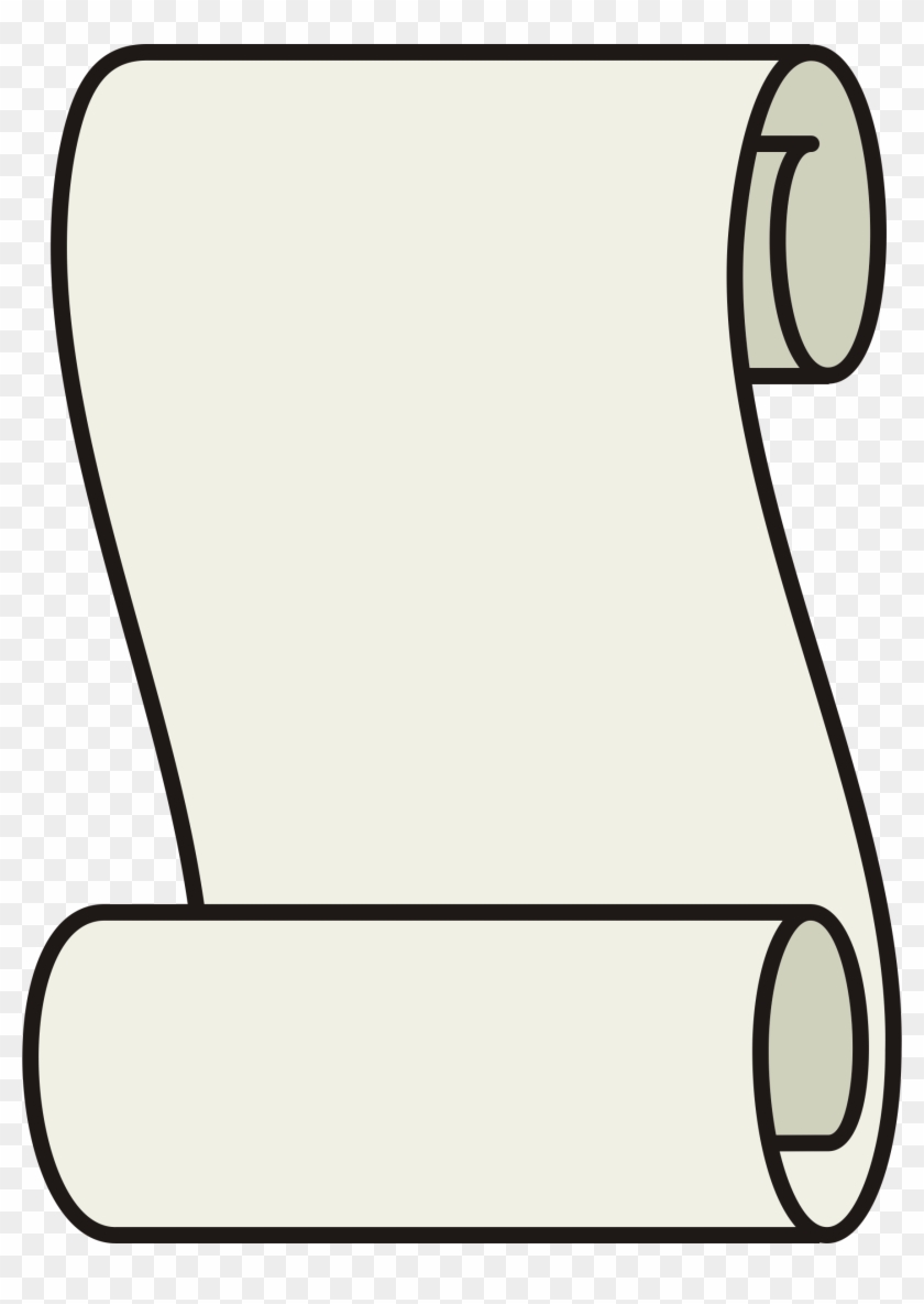 Big Image - Clip Art Parchment Scroll - Png Download