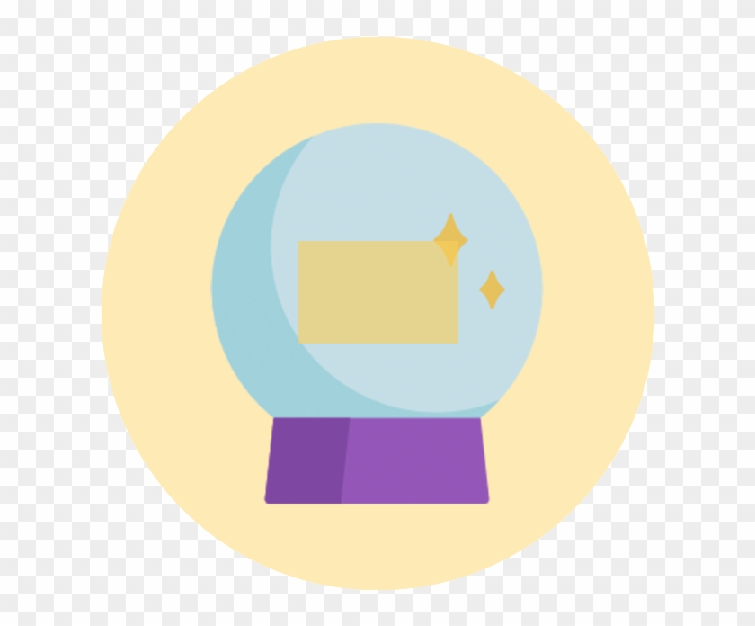 Crystal Ball - Circle Clipart