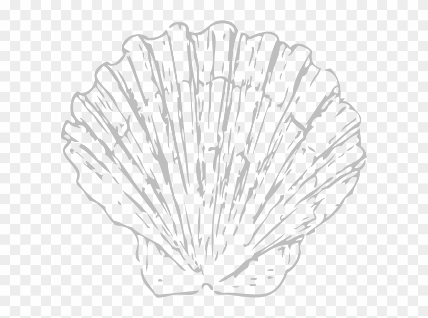 Image Transparent Seashell Clip Art At Clker Com Vector - Blue Seashell Png