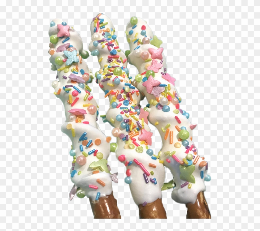 Unicorn Horn Chocolate Covered Pretzel Sticks , Png Clipart