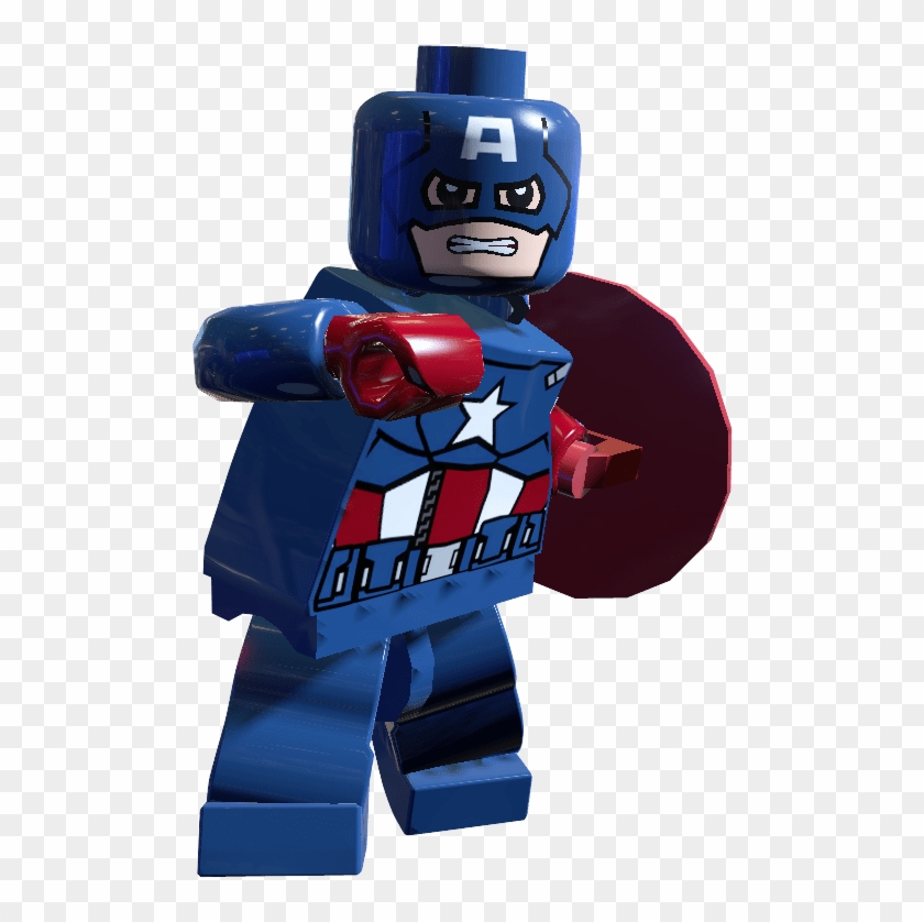 Lego Captain America - Captain America Lego Png Clipart #326867