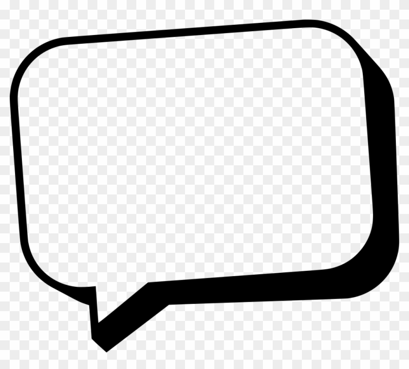 Download Png - Transparent Background Speech Bubble Png Clipart #326895