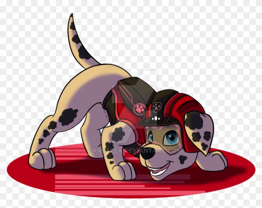 Paw Patrol Marshall Png - Marshall Paw Patrol Fan Art Clipart