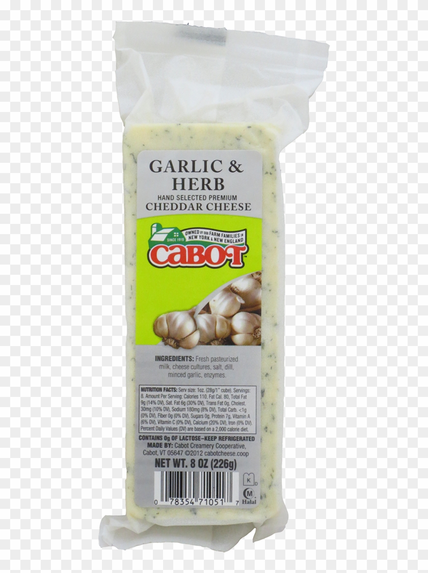 Cabot Cheese Garlic & Herb / Parchment - Cabot Parchment Cheddar Clipart #327232