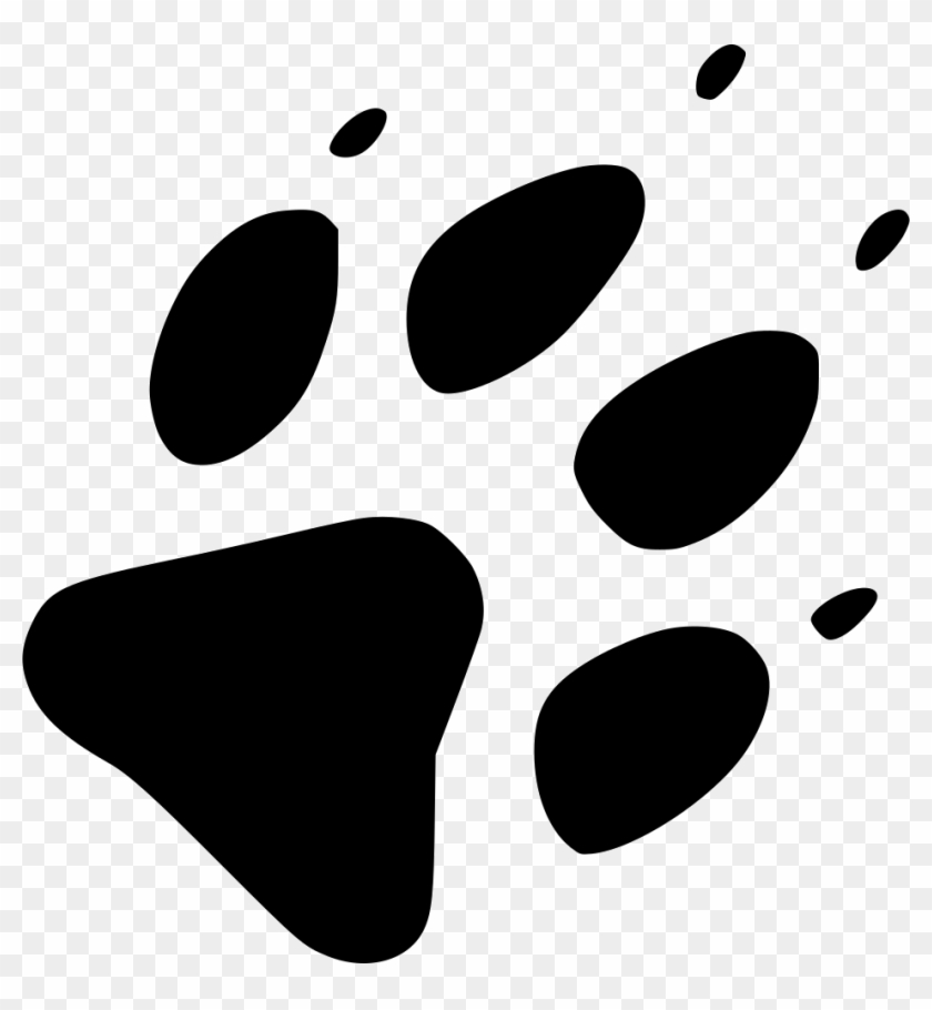 Png Free Paw Svg Wolf - Icons Wolf Clipart #327274