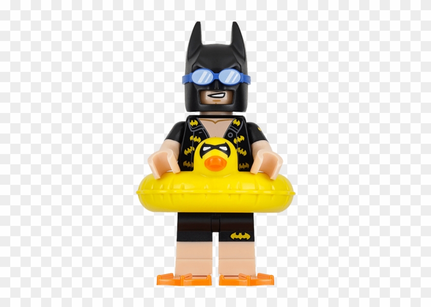 Best Minifigure Lego Batman Going To The Pool Png - Lego Minifigures No Background Clipart