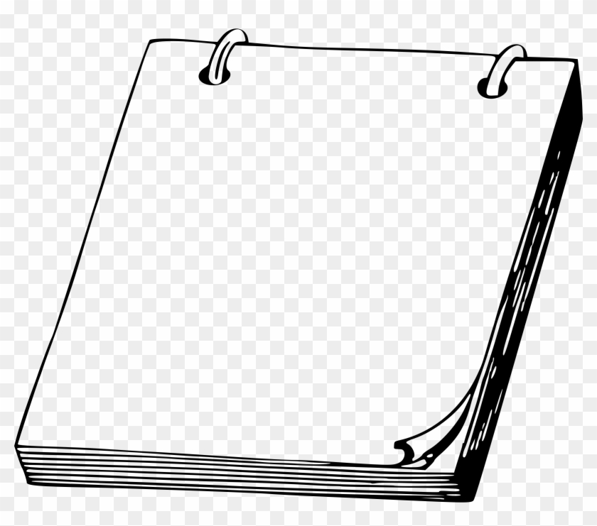 Paper Laptop Notebook Drawing - Note Book Graphic Png Clipart