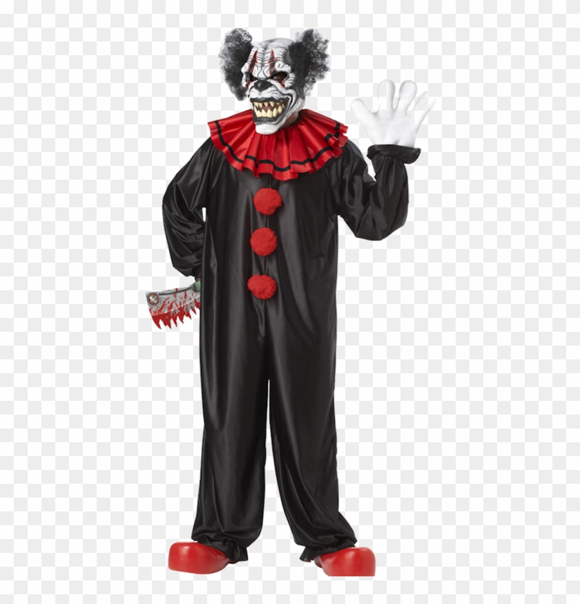 Scary Clown Png - Scary Party City Halloween Costumes Clipart