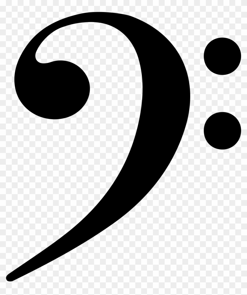 Bass Clef Png Clipart #328662