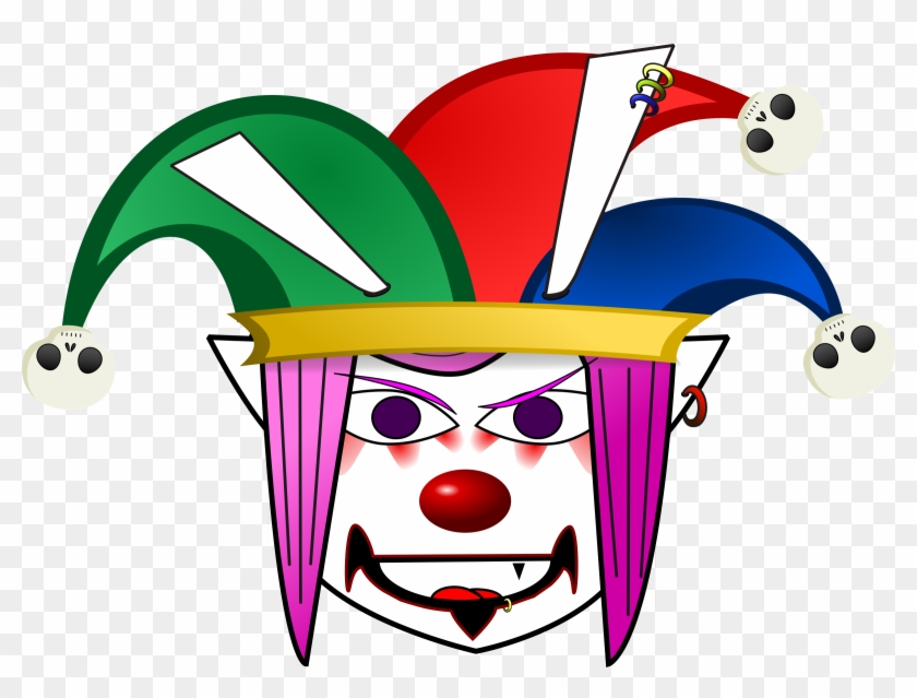 This Free Icons Png Design Of Evil Clown Clipart #328796