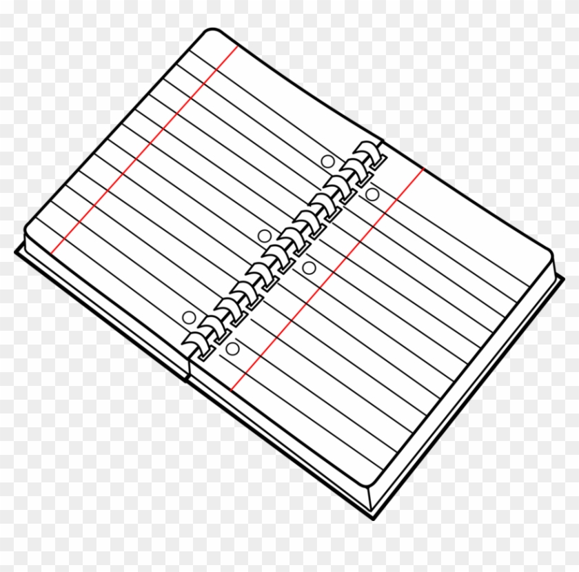 Paper Notebook Spiral Drawing Computer Icons - Spiral Notebook Clip Art - Png Download