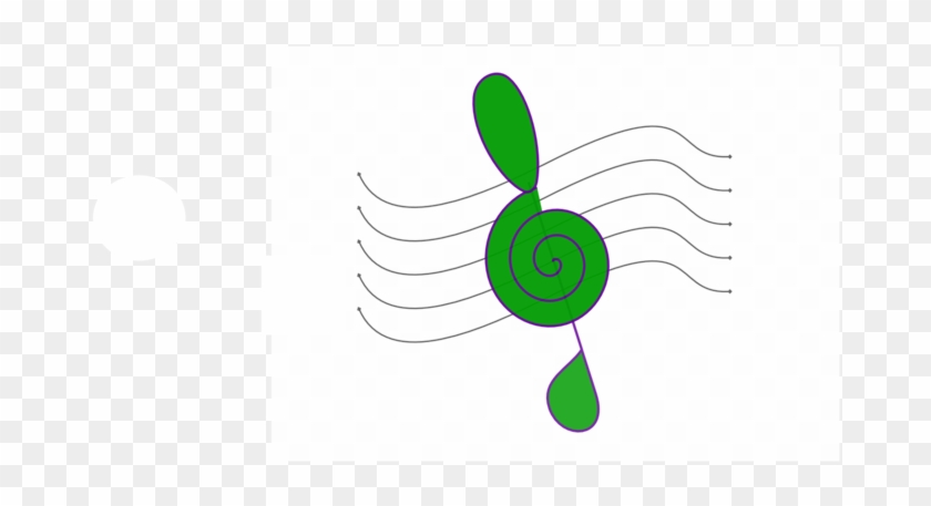 Treble Clef - Illustration Clipart