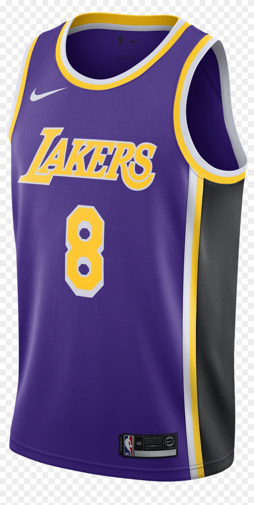 Nba Los Angeles Lakers Kobe Bryant Swingman Jersey - Lakers Purple Jersey Lebron Clipart #329240