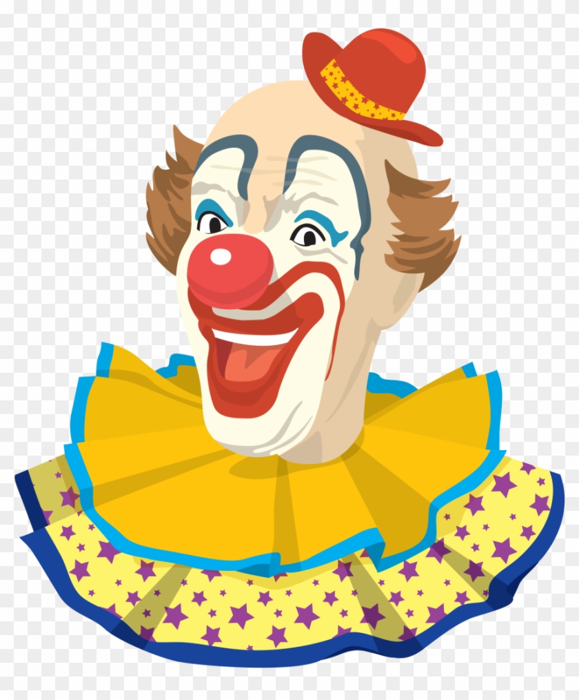 Vintage Clown - Clown Png Clipart