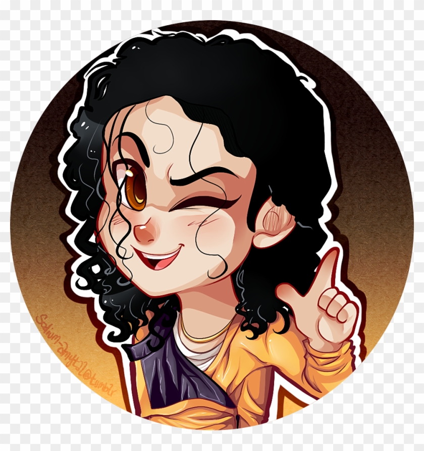 Z75555555555555555h - Michael Jackson Cartoon Png Clipart