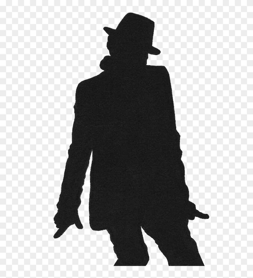 Michael Jackson Moonwalk Png Image - Silhouette Clipart #329392