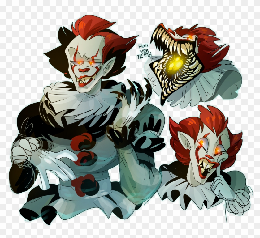 I Am Officially Starting The Conspiracy That Bill Skarsgård - Pennywise 2017 Fan Art Clipart