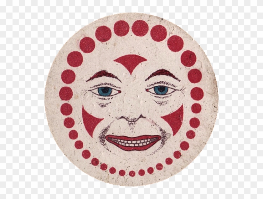 Early Game Piece Clown Face - Set Angelic Swarovski Clipart