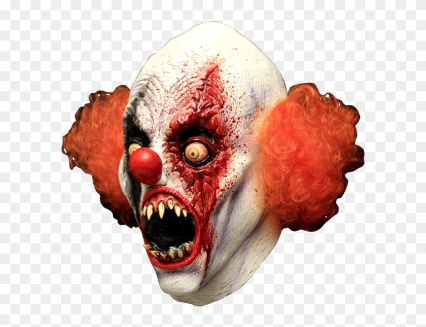 Halloween Mask New - Creepy Killer Clown Clipart