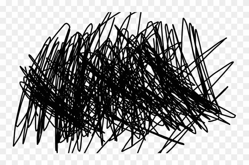 Black Scribble Png - Black Scribbles Png Clipart