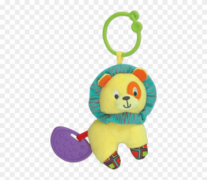 Caesar The Lion Teether Rattle - Rattle Clipart