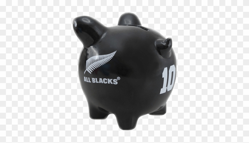 All Blacks Piggybank - All Blacks Clipart