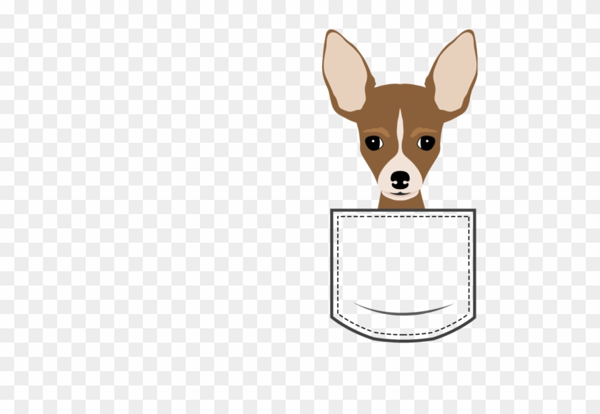 Chihuahua In Pocket Pocket Pet - Pocket Dog Png Clipart