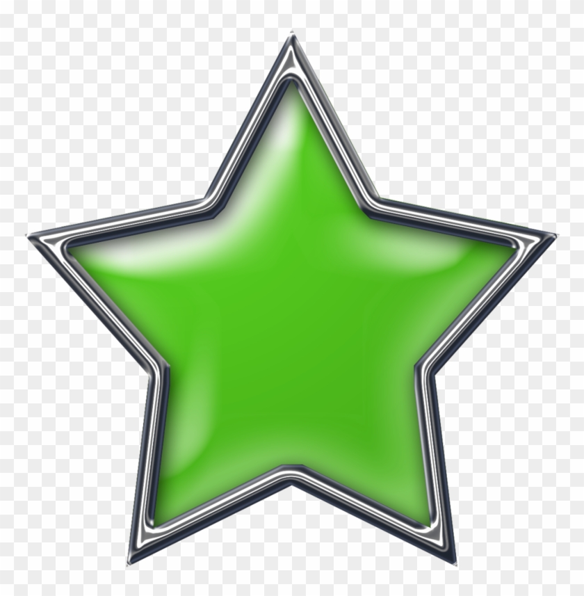 Download Stars ‿ ⁀°•• - Звездочка Зеленая Пнг Clipart Png Download - PikPng