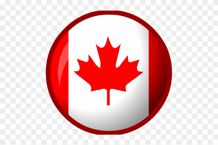 Heart Shaped Canadian Flag Clipart