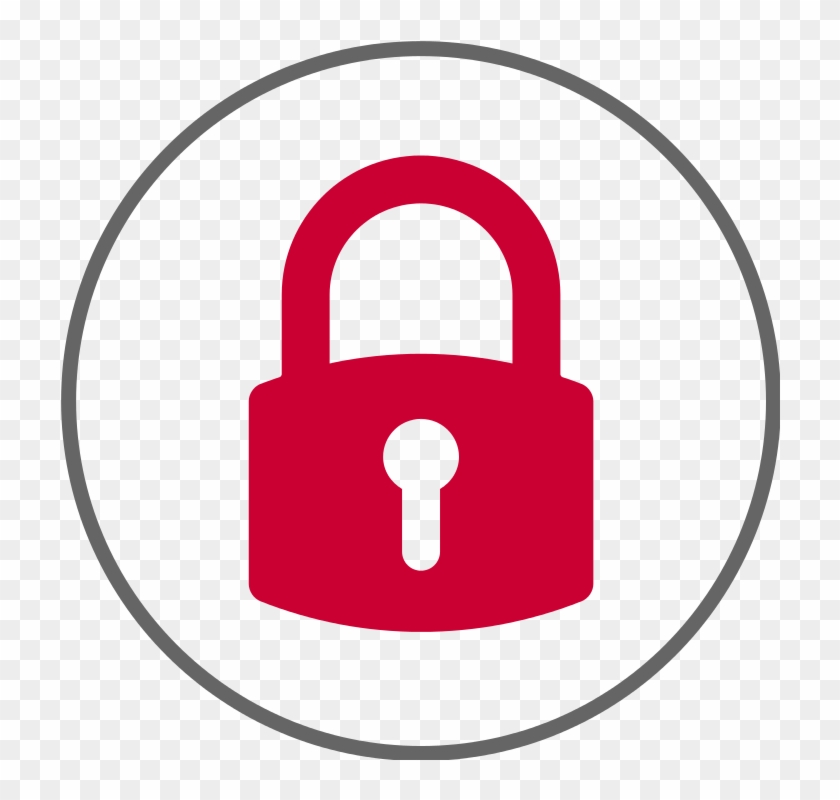 Lock Icon - Five Clipart