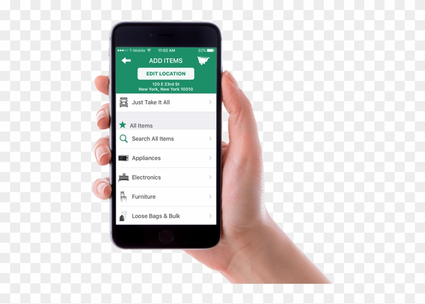 Seamless Service In 24 Hours Or Less - Garbage Collection Mobile App Clipart