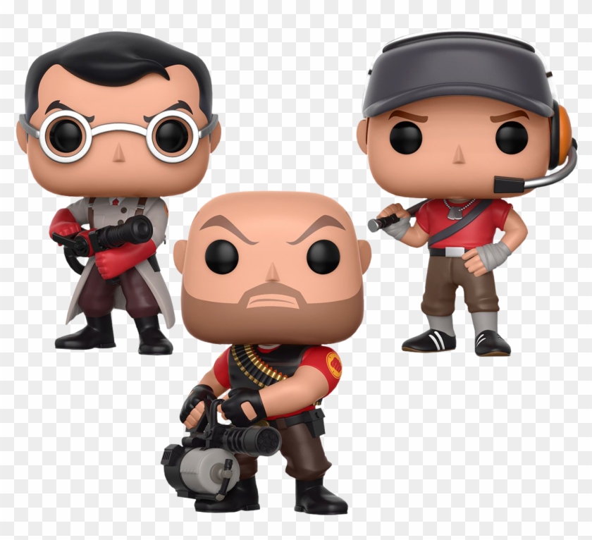 Tf2 Transparent Pop - Funko Pop Team Fortress 2 Clipart