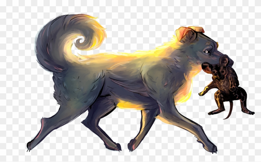 Free Png Download Wild Dogs Png Pics Png Images Background - African Wild Dog Mythical Clipart