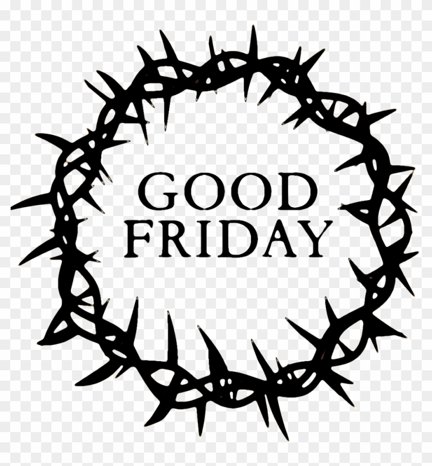 Good Friday Clip Art Black And White - Good Friday Images Black And White - Png Download #3204081