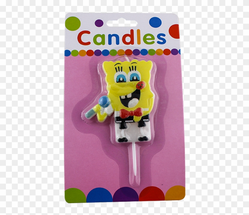 Spongebob Cartoon Birthday Candles B1056 - Animal Figure Clipart #3204144