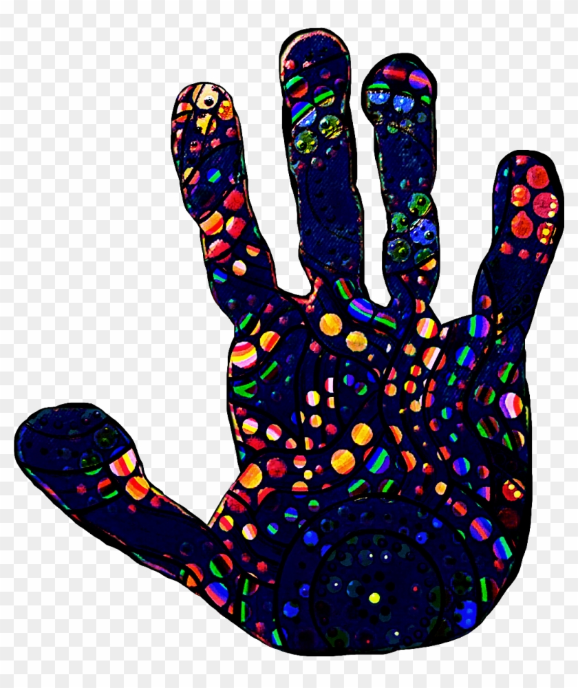 Handprint Transparent Rainbow Clipart #3204812