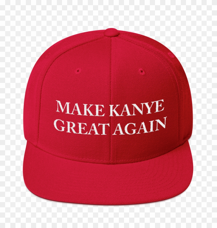 "make Kanye Great Again" Snapback Ii Cocky Clothing - Make Orwell Fiction Again Meaning Clipart #3205094